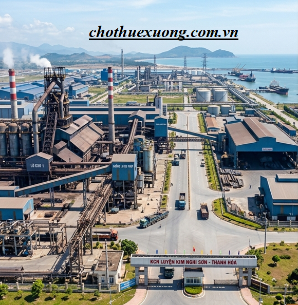 KCN Luyện kim Nghi Sơn Thanh Hóa Điểm sáng thu hút đầu tư